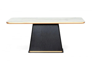 Vig Furniture - Modrest Peak - Modern Black Oak Dining Table - Vghb350T