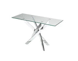 Vig Furniture - Modrest Pyrite Modern Glass Console Table - Vgewf7033Aa