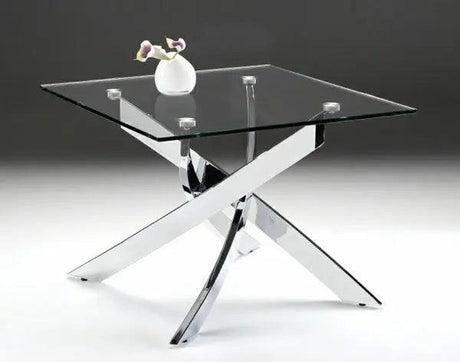 Vig Furniture - Modrest Pyrite Modern Glass End Table - Vgewf1143-1Ba