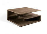 Vig Furniture - Modrest Raelynn Modern Walnut Coffee Table - Vghb376E-Wal-Ct