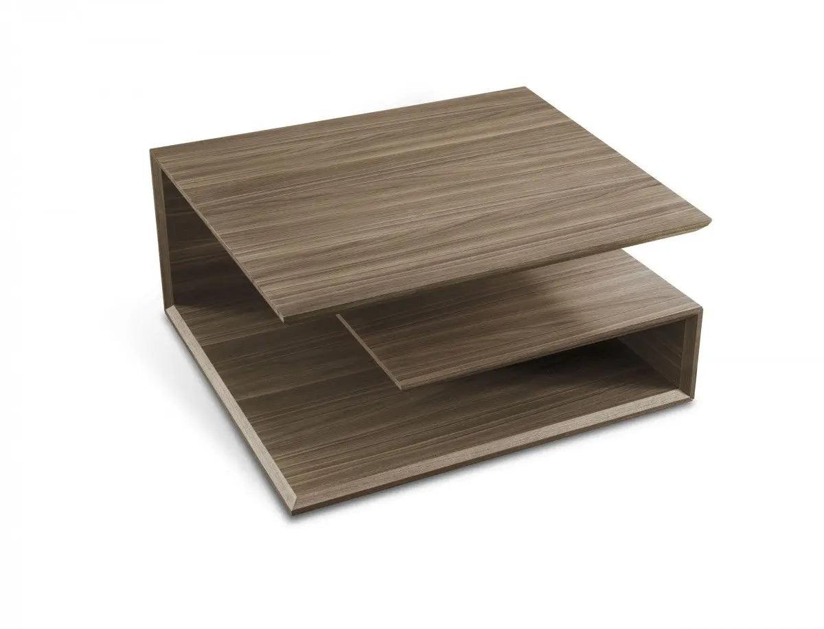 Vig Furniture - Modrest Raelynn Modern Walnut Coffee Table - Vghb376E-Wal-Ct