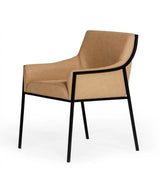 Vig Furniture - Modrest Raul Modern Suede Tan Dining Chair - Vgeumc-9696Ch-A-Tan