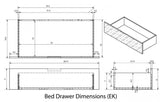 Vig Furniture - Modrest Roger - Mid-Century Acacia Bed - Vgwdroger-Brn-Bed