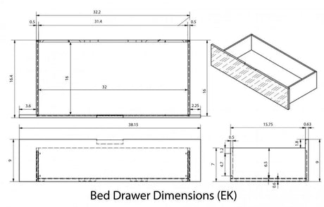 Vig Furniture - Modrest Roger - Mid-Century Acacia Bed - Vgwdroger-Brn-Bed