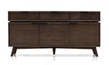 Vig Furniture - Modrest Roger - Mid Century Acacia Buffet - Vgwdsthlbf5D2D-Buf