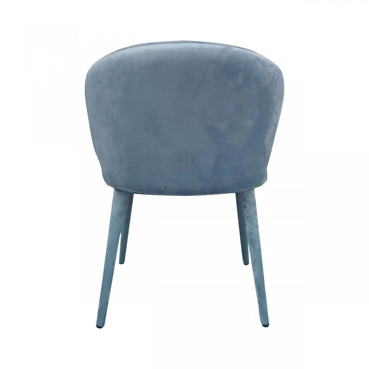 Vig Furniture - Modrest Salem Modern Blue Grey Fabric Dining Chair - Vgeumc-9253Ch-A-Blugry-Dc