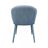 Vig Furniture - Modrest Salem Modern Blue Grey Fabric Dining Chair - Vgeumc-9253Ch-A-Blugry-Dc