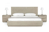 Vig Furniture - Modrest Samson - Contemporary Grey And Silver Bed - Vglbhami-Kb207-01