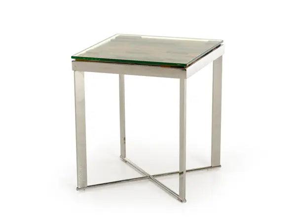 Vig Furniture - Modrest Santiago Modern Rectangular Wood Mosaic End Table - Vgewf1193-1Ab