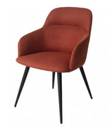 Vig Furniture - Modrest Scranton Modern Orange & Black Dining Chair - Vgyfdc1074-Org-Dc