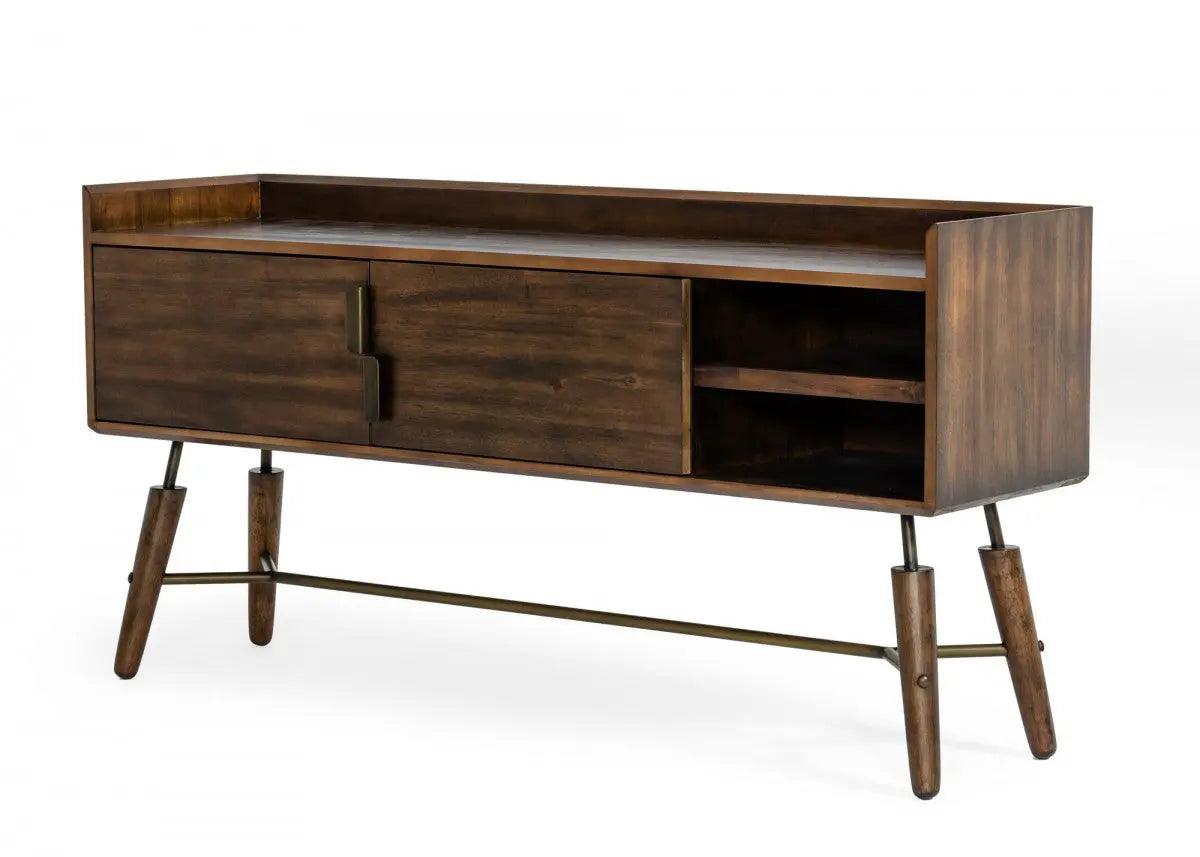 Vig Furniture - Modrest Sebring - Mid-Century Modern Acacia Buffet - Vgwh184010201