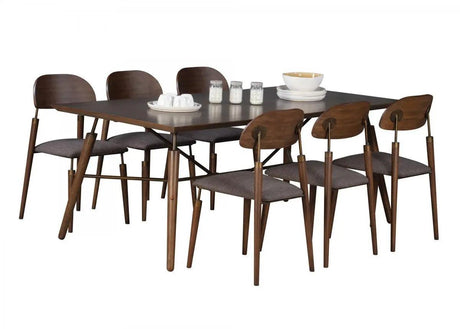 Vig Furniture - Modrest Sebring - Mid-Century Modern Acacia Dining Table - Vgwh184020302