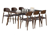 Vig Furniture - Modrest Sebring - Mid-Century Modern Acacia Dining Table - Vgwh184020302