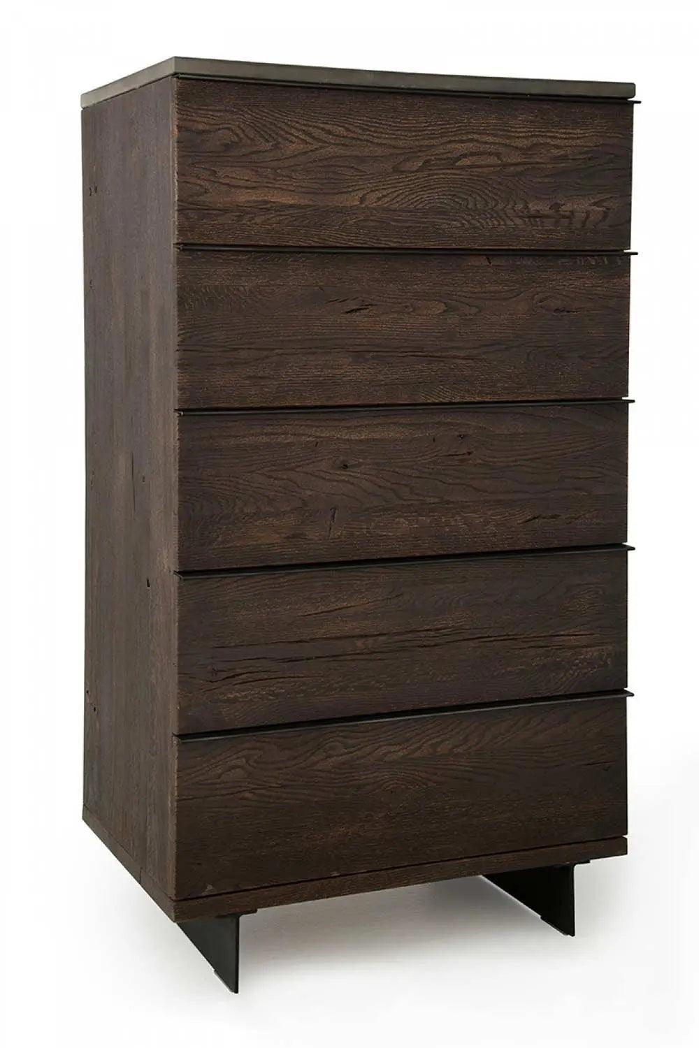 Vig Furniture - Modrest Selma Modern Dark Aged Oak Chest - Vgedbb08002