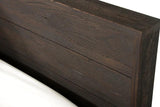 Vig Furniture - Modrest Selma Modern Dark Aged Oak Queen Bed - Vgedselma-Bed-Q