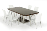 Vig Furniture - Modrest Sherman Modern Ebony Dining Table - Vghb216T3