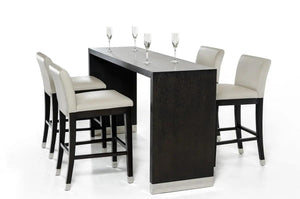 Vig Furniture - Modrest Silas Modern Wenge Wood Bar Table - Vgvct8158Vg