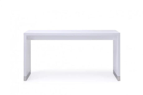 Vig Furniture - Modrest Silas Modern White Bar Table - Vgvct8158Vg-Wht