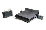 Vig Furniture - Modrest Stone Modern Grey & Black Bed - Vgwcvb01