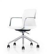 Vig Furniture - Modrest Sundar Modern Grey Mid Back Conference Office Chair - Vgfufk004-B11-Wht-Oc