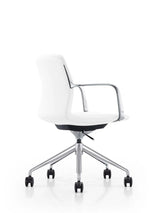 Vig Furniture - Modrest Sundar Modern Grey Mid Back Conference Office Chair - Vgfufk004-B11-Wht-Oc