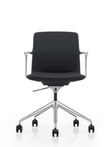 Vig Furniture - Modrest Sundar Modern White Mid Back Conference Office Chair - Vgfufk004-B11-Blk-Oc