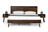 Vig Furniture - Modrest Sutton - Mid-Century Elisa Acacia Wood Bed - Vgwh180430201-202