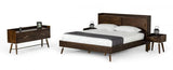 Vig Furniture - Modrest Sutton - Mid-Century Elisa Acacia Wood Bed - Vgwh180430201-202