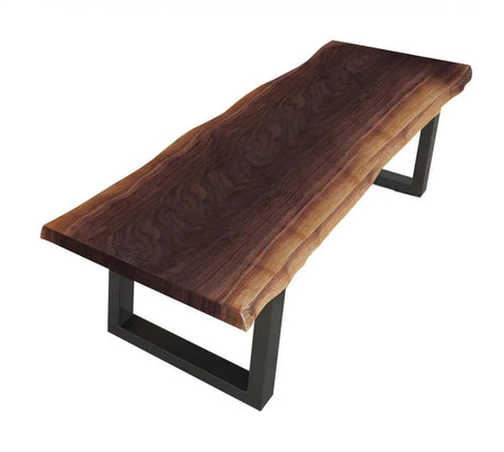 Vig Furniture - Modrest Taylor Modern Live Edge Wood Dining Bench - Vgedpro220002