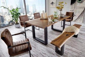 Modrest Taylor Modern Live Edge Wood Dining Table Vgedpro220001
