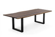Modrest Taylor X-Large Modern Live Edge Wood Dining Table Vgedpro226005-Brn-Dt