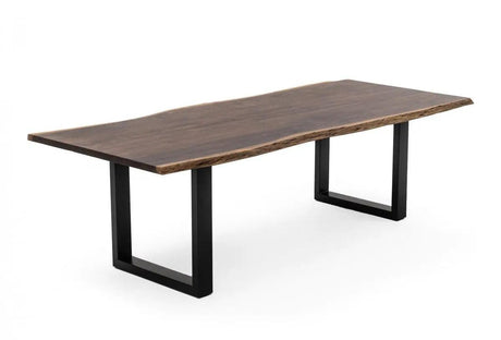 Vig Furniture - Modrest Taylor X-Large Modern Live Edge Wood Dining Table - Vgedpro226005-Brn-Dt