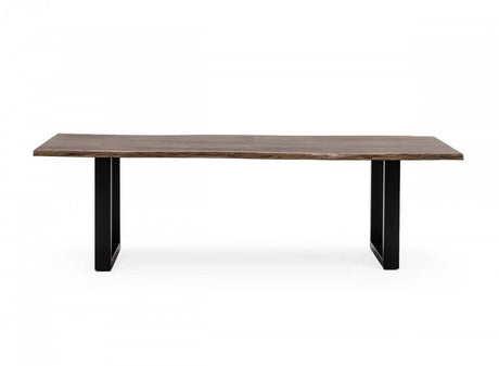 Vig Furniture - Modrest Taylor X-Large Modern Live Edge Wood Dining Table - Vgedpro226005-Brn-Dt