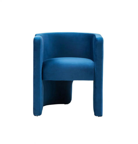 Vig Furniture - Modrest Tirta Modern Blue Accent Chair - Vgrhac-234-L-Blue-Ch