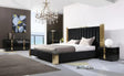 Modrest Token Modern Black & Gold Bedroom Set -