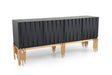 Modrest Token Modern Black & Rosegold Buffet Vgvcg816