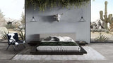 Vig Furniture - Modrest Tokyo - Contemporary Black And Grey Platform Bed - Vgmabr-90-Blk-Gray