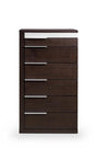 Modrest Torino Modern Brown Oak & Grey Chest Vgwcd-D04-Brnoak