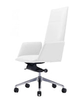 Vig Furniture - Modrest Tricia Modern White High Back Executive Office Chair - Vgfua1911-Wht-Oc