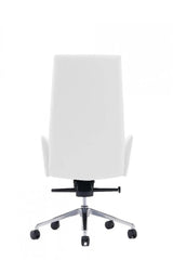 Vig Furniture - Modrest Tricia Modern White High Back Executive Office Chair - Vgfua1911-Wht-Oc