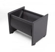 Modrest Uriah Modern Grey Magazine Rack Vgwce321-Mr-Et