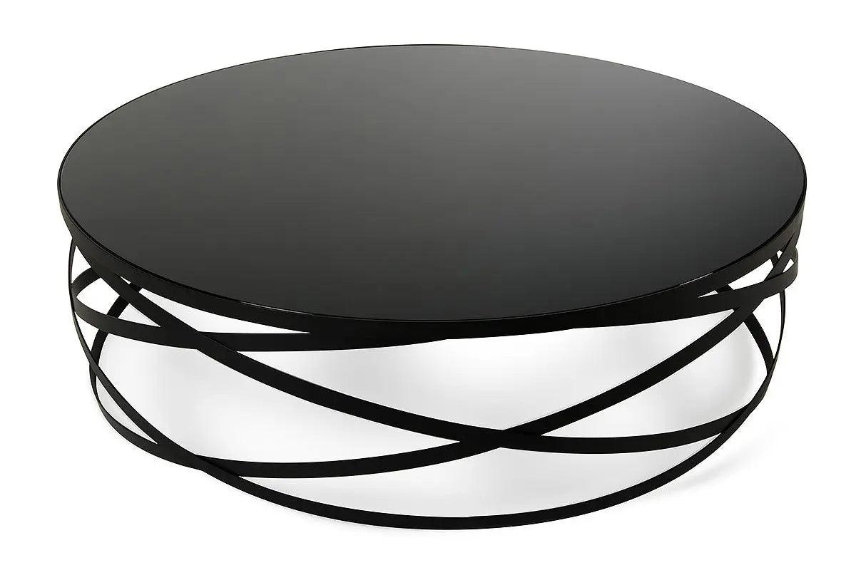 Vig Furniture - Modrest Wixon Modern Black Round Coffee Table - Vgewf1139Aa