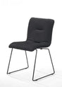 Modrest Yannis Modern Dark Grey Fabric Dining Chair (Set Of 2) Vgmami-913-Dk-Gray