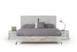 Nova Domus Alexa Italian Modern Grey Bed Vgacalexa-Bed