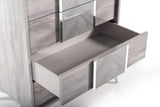 Vig Furniture - Nova Domus Alexa Italian Modern Grey Chest - Vgacalexa-Chest