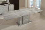 Vig Furniture - Nova Domus Alexa Italian Modern Grey Extendable Dining Table - Vgacalexa-Dt
