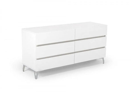Nova Domus Angela Italian Modern White Dresser Vgacangela-Drs