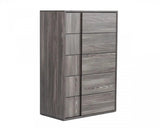 Vig Furniture - Nova Domus Asus - Italian Modern Elm Grey Chest - Vgacasus-Chest-Gry-1