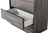 Vig Furniture - Nova Domus Asus - Italian Modern Elm Grey Chest - Vgacasus-Chest-Gry-1