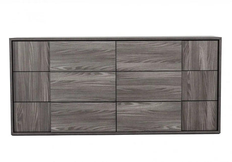 Vig Furniture - Nova Domus Asus - Italian Modern Elm Grey Dresser - Vgacasus-Drs-Gry-1